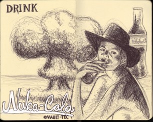 So as promised, I uploaded the rest of my 2010 moleskine sketchbook. check it out if you dare! ....