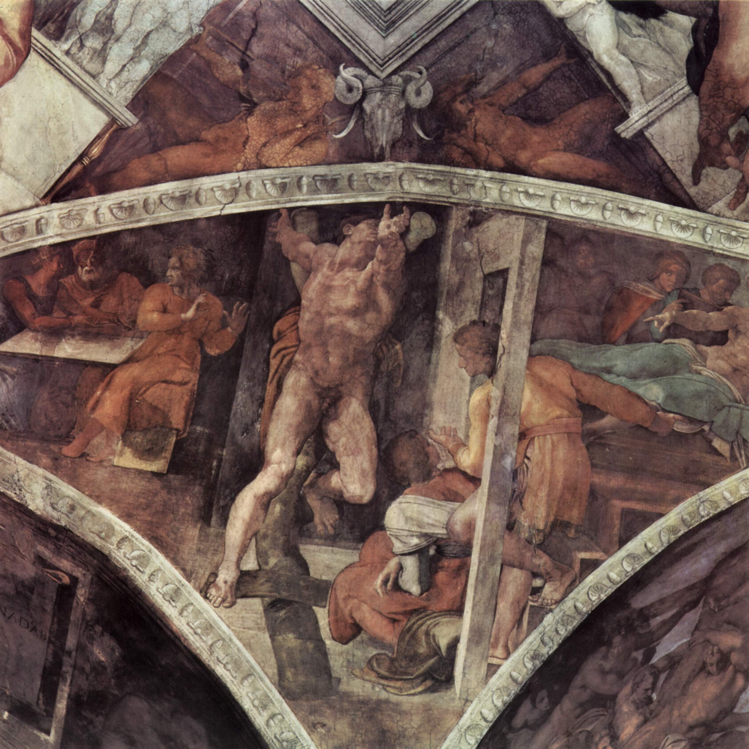 Michelangelo - Haman's Punishment